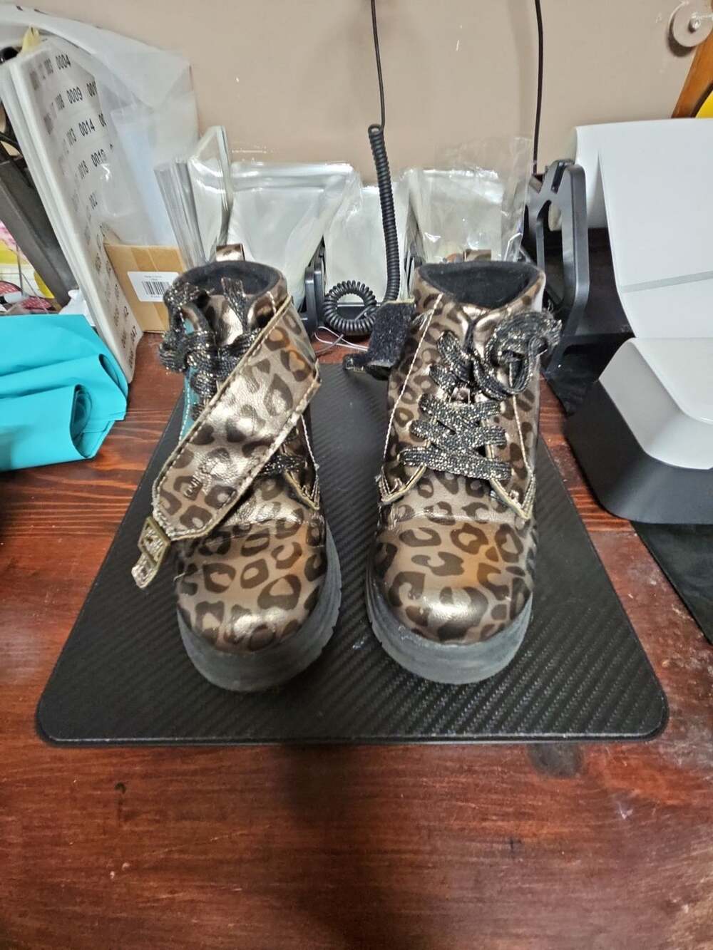 OshKosh B'gosh Nova Combat Boots Size 11M